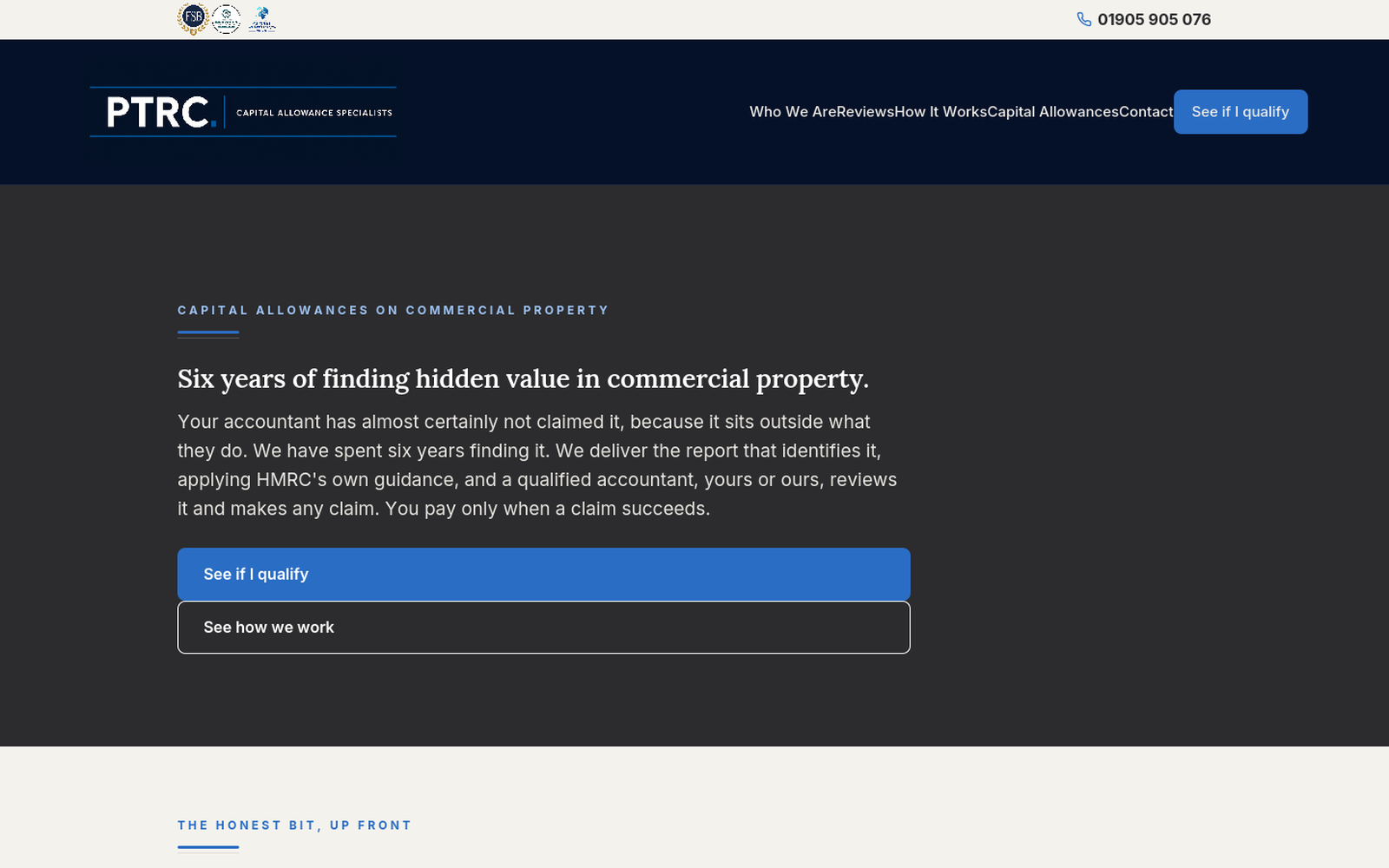 The rebuilt Property Tax Refund Centre website
